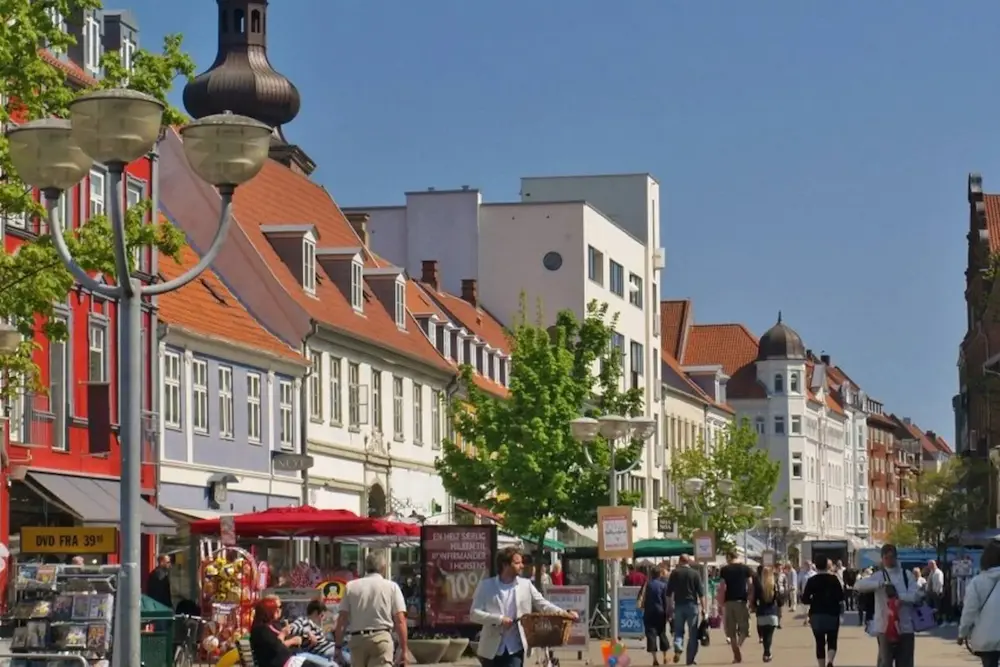 Billede af Horsens by