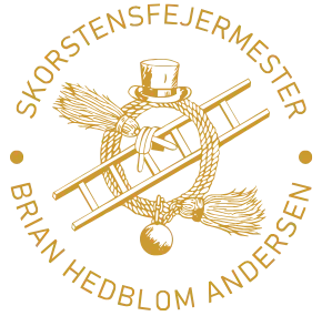 Midtfejeren v/ Skorstensfejermester Brian Hedblom Andersen
