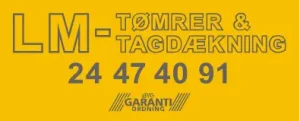 LM Tømrer og Tagdækning logo