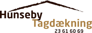 Hunseby Tagdækning logo
