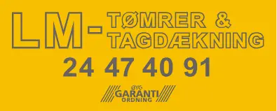 LM Tømrer og Tagdækning logo