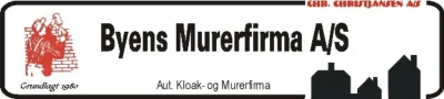 Byens Murerfirma A/S logo