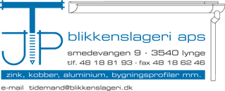 JTP Blikkenslageri ApS logo