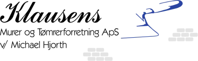 Klausens Murer og Tømrerforretning ApS logo