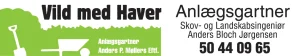 Anlægsgartner Anders P. Møllers eftf. Vild med Haver logo