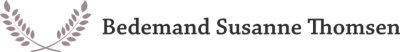 Bedemand Susanne Thomsen logo