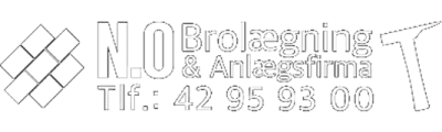 N.O. Brolægning & Anlægsfirma logo